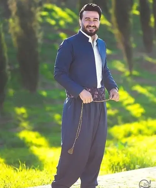 عکس لباس کردی مردانه مرز