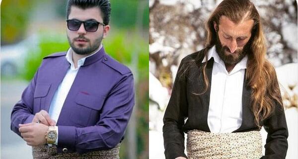 عکس لباس کردی مردانه مرز