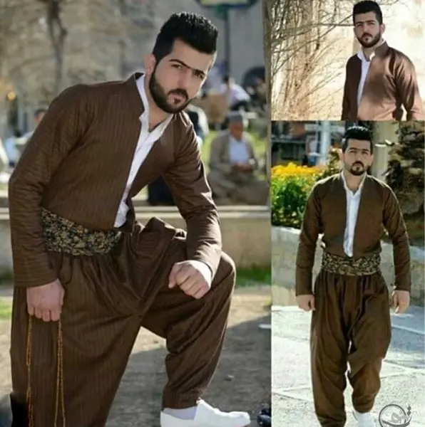 عکس لباس کردی مردانه مرز