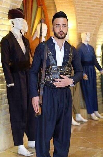 عکس لباس کردی مردانه مرز
