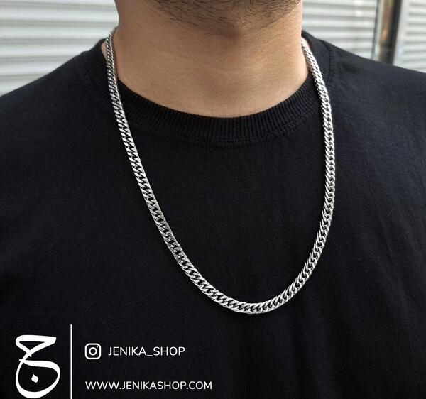 عکس گردنبند مردانه استیل