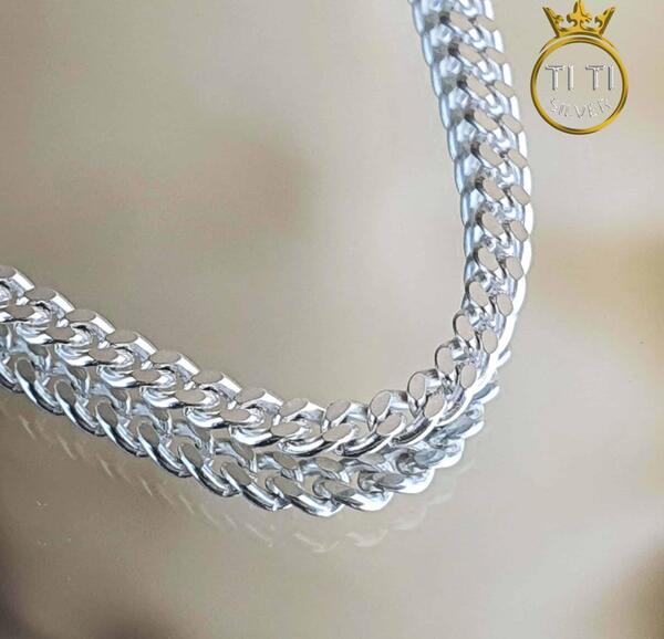 عکس گردنبند مردانه نقره