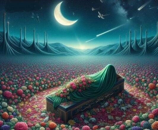 عکس وفات حضرت فاطمه زهرا سلام الله علیها