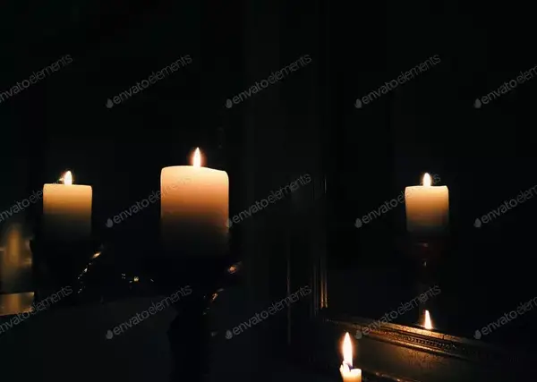عکس شمع مشکی برای تسلیت