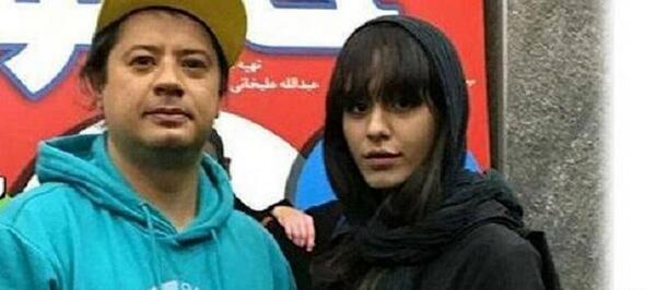 عکس واقعی علی صادقی و همسرش