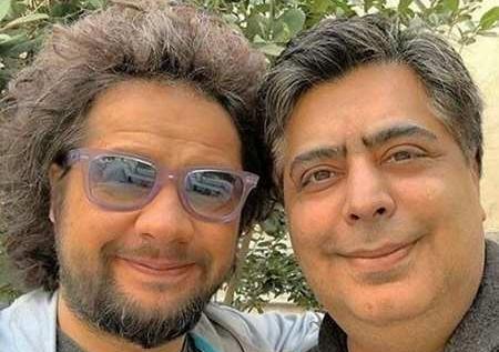 عکس واقعی علی صادقی و همسرش