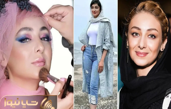 عکس ویدا مشکی پوش