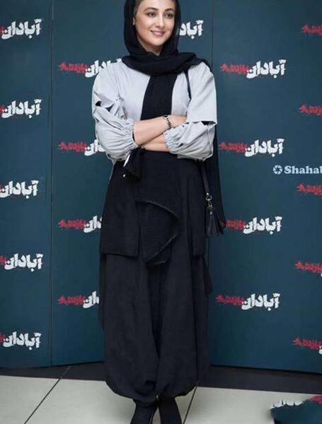 عکس ویدا مشکی پوش