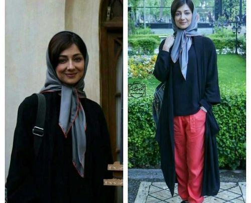 عکس ویدا مشکی پوش