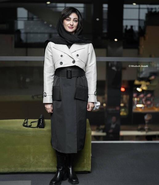 عکس ویدا مشکی پوش