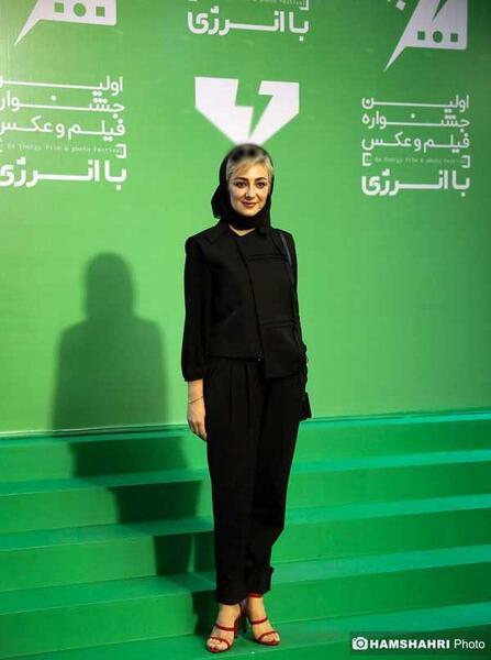 عکس ویدا مشکی پوش