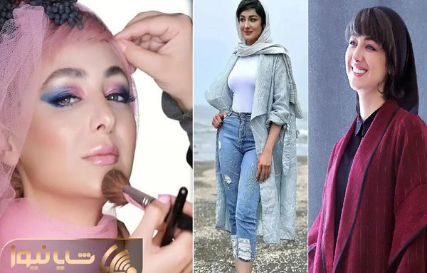 عکس ویدا مشکی پوش