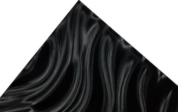 عکس پارچه چرم مشکی
