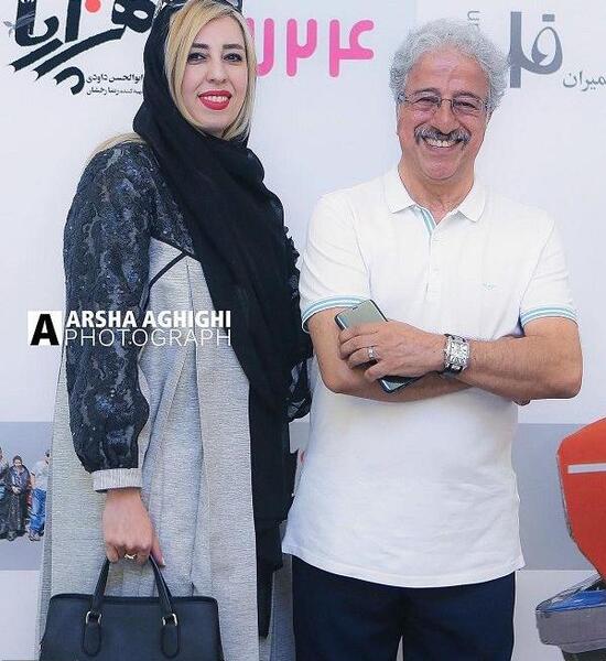عکس همسر واقعی علیرضا خمسه