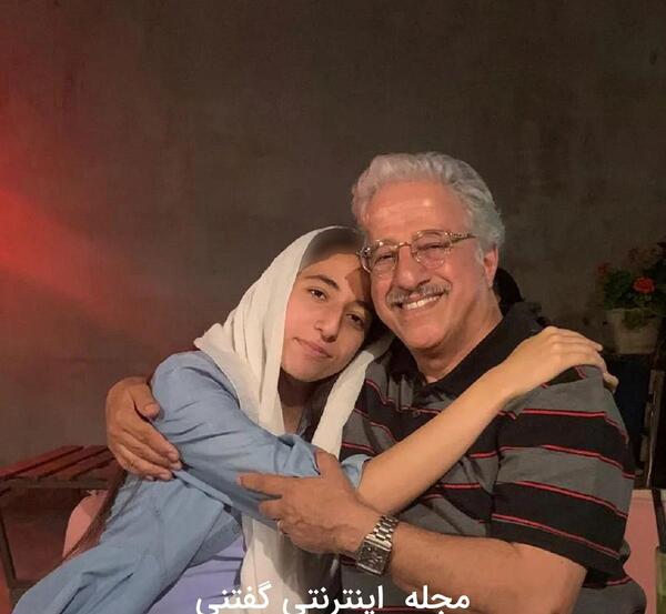 عکس همسر واقعی علیرضا خمسه