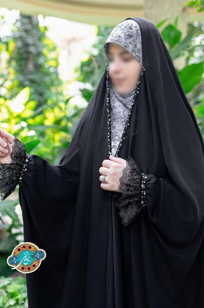 عکس چادر مشکی دخترانه