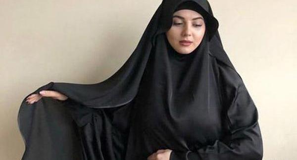 عکس چادر مشکی دخترانه