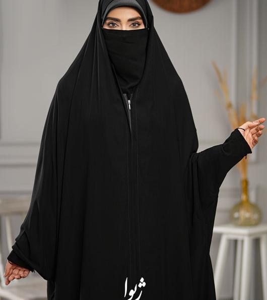 عکس چادر مشکی دخترانه