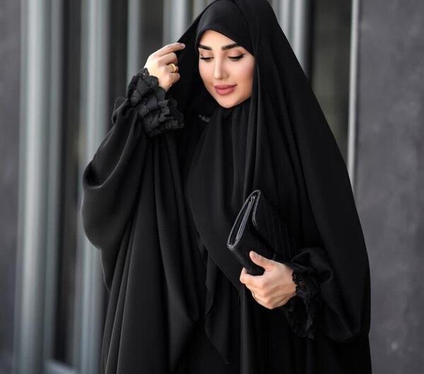 عکس چادر مشکی مجلسی