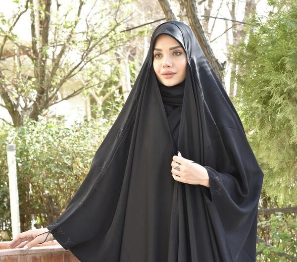 عکس چادر مشکی عربی