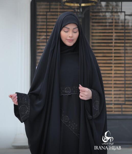 عکس چادر مشکی عربی