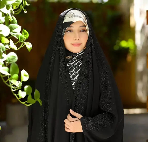 عکس چادر مشکی عربی