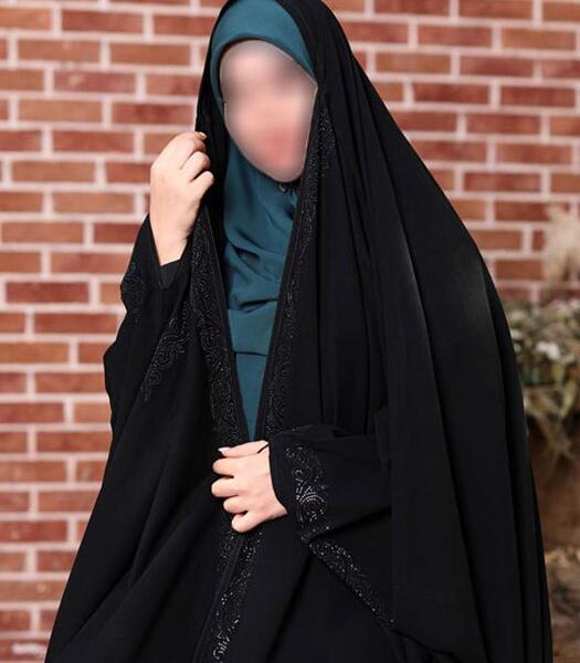 عکس چادر مشکی عربی