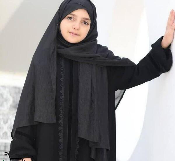 عکس چادر مشکی بچه گانه
