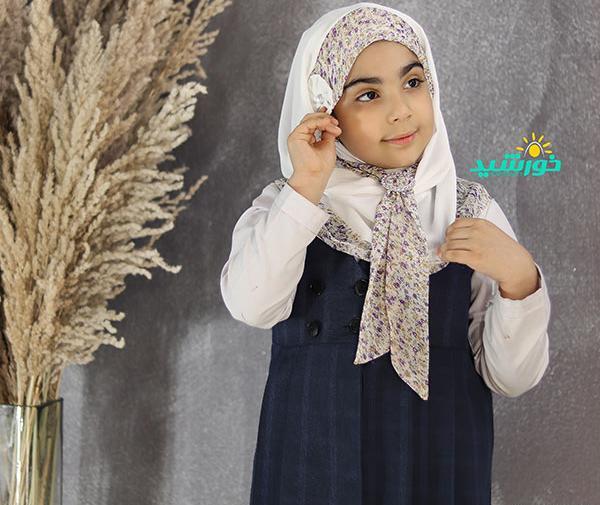عکس چادر مشکی بچه گانه