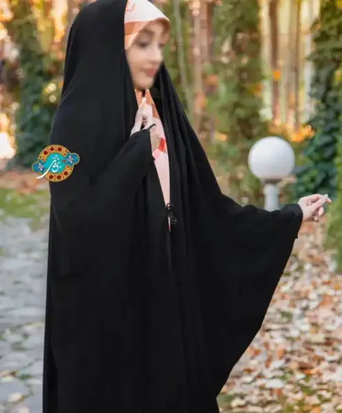 عکس چادر مشکی بچه گانه