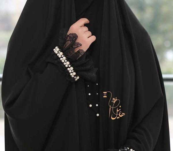 عکس چادر مشکی بچه گانه