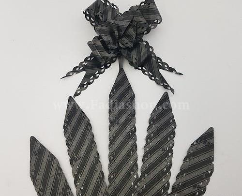 عکس گل با روبان مشکی