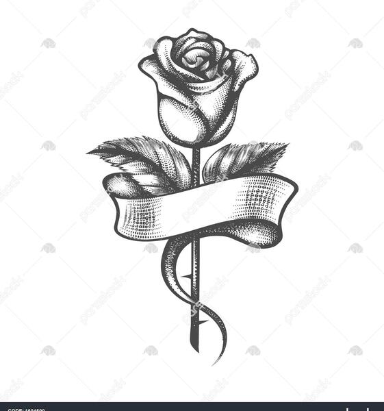 عکس گل با روبان مشکی