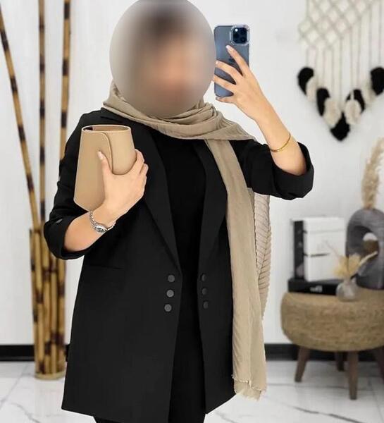عکس کت مشکی زنانه