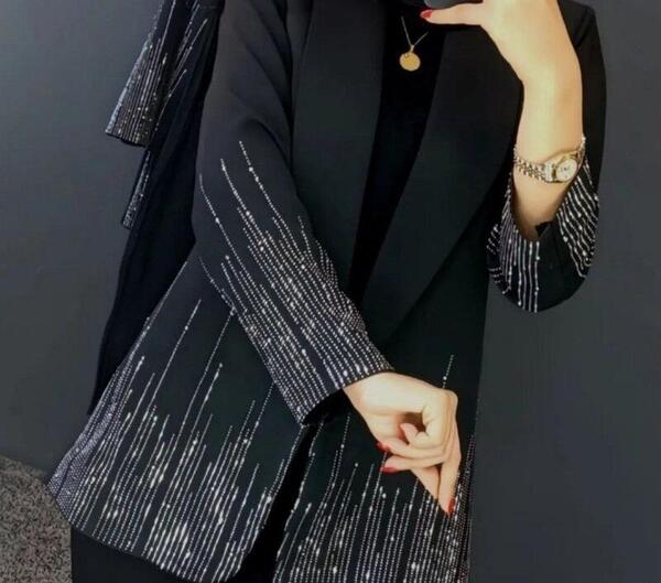 عکس کت مشکی زنانه