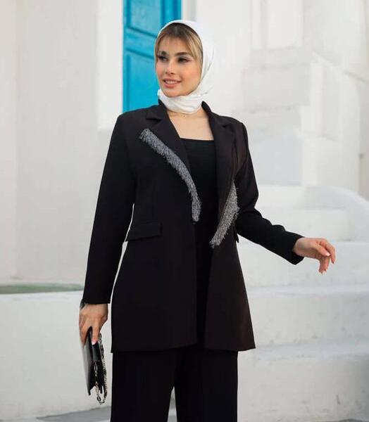 عکس کت مشکی زنانه