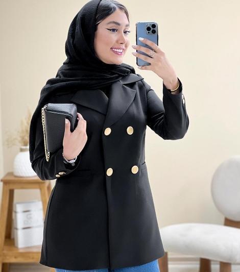 عکس کت مشکی زنانه