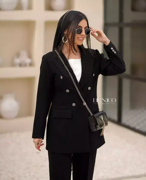 عکس شلوار مشکی زنانه