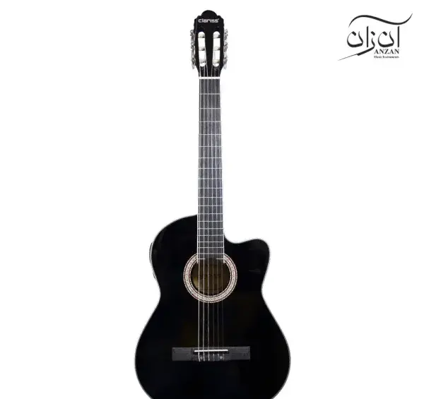 عکس گیتار مشکی کلاسیک