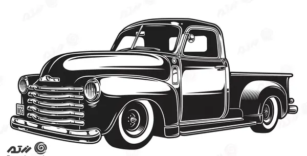 عکس ماشین کلاسیک مشکی