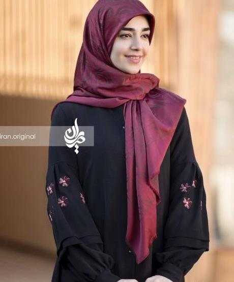 عکس مانتو مشکی کوتاه