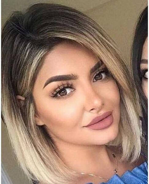 عکس مو مشکی کوتاه