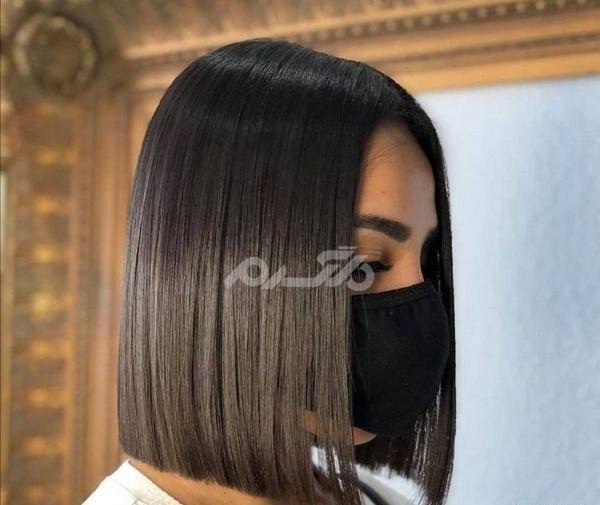 عکس مو مشکی کوتاه