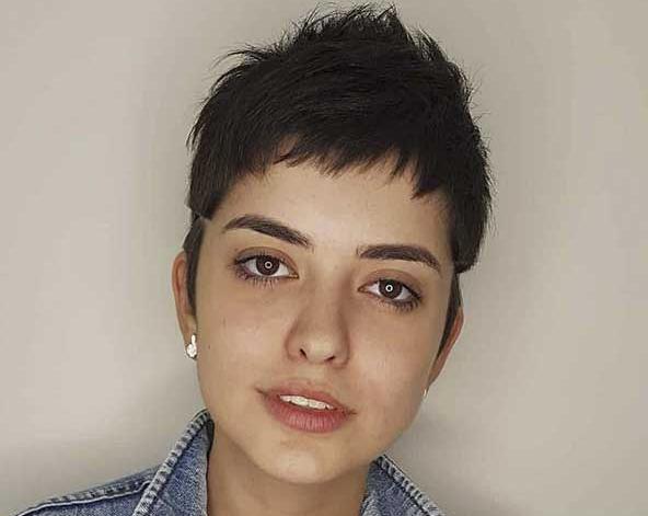 عکس مو مشکی کوتاه