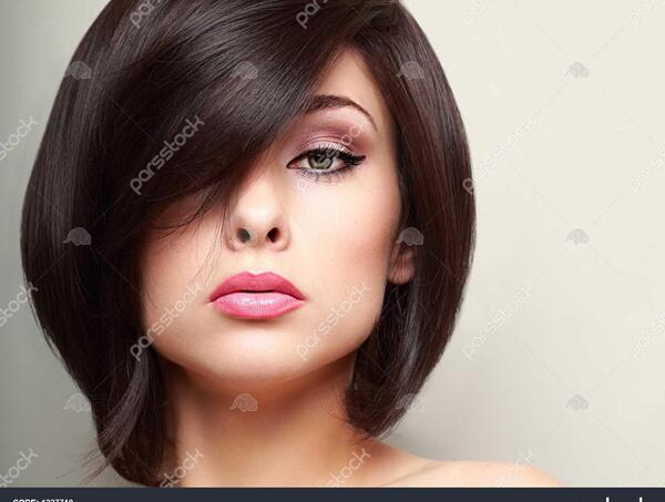 عکس مو مشکی کوتاه