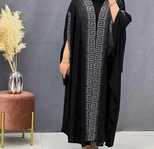 عکس مانتو مشکی محرمی جدید