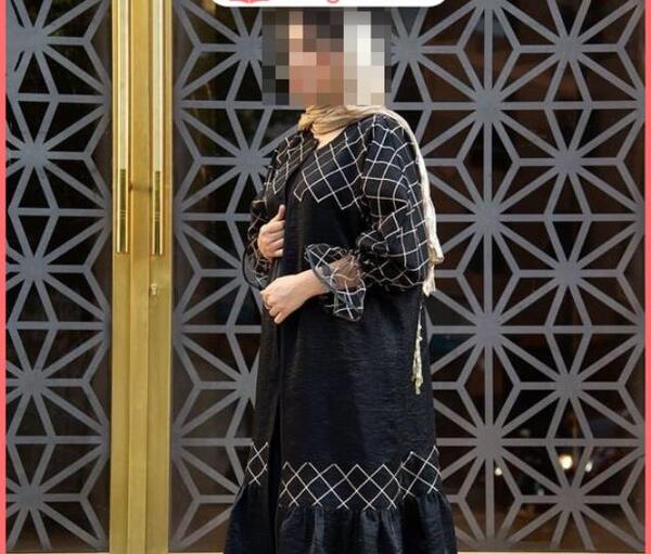 عکس مانتو مشکی محرمی جدید