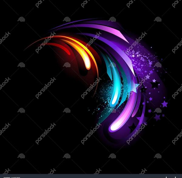 عکس مشکی بنفش