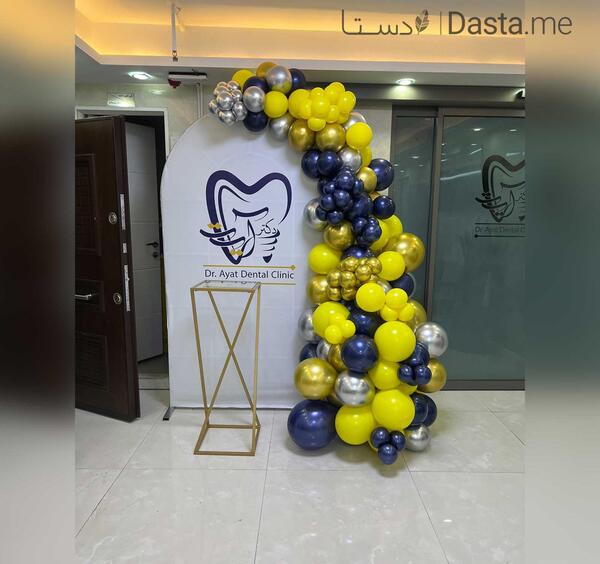عکس بادکنک زرد و مشکی