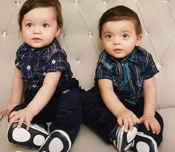 عکس نوزاد خوشگل دوقلو